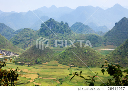 Significant double mountain named 'Nui Doi' 26414957