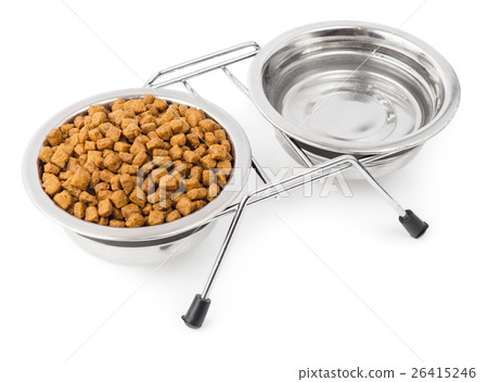 Dry food for pets with water 26415246