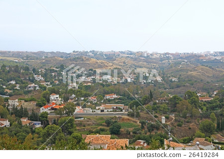 View from Spain Mijas village View from Spain Mijas village 26419284
