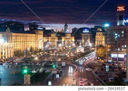 Evening view of Kiev 26419557