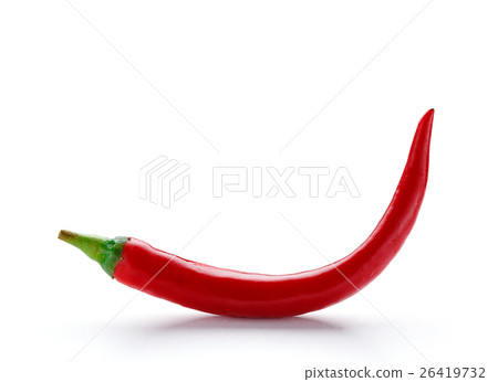 chili pepper isolated on a white background chili pepper isolated on a white background 26419732