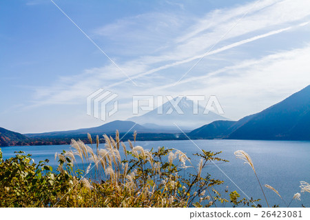 Fuji Mountain Lake Autumn Fuji Mountain Lake Autumn 26423081