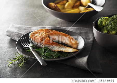 Salmon fish 26423644
