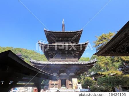 四國神社工廠51號佛教寺院“石田”三塔 26424103