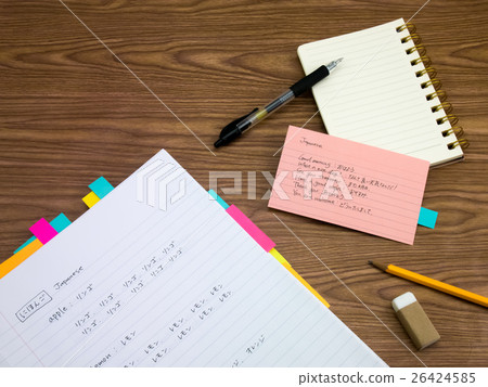 Japanese; Learning New Language Writing Words 26424585