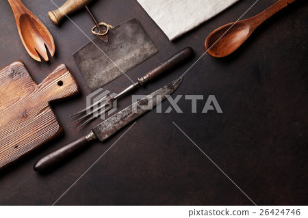 Old vintage kitchen utensils Old vintage kitchen utensils 26424746