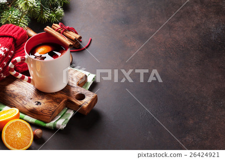 Christmas mulled wine and ingredients Christmas mulled wine and ingredients 26424921
