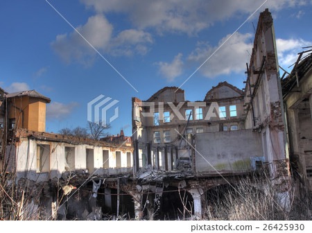 Photo from demolition  textile  factory 26425930