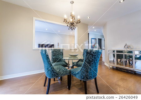 Dinning room with table and chairs Dinning room with table and chairs 26426049