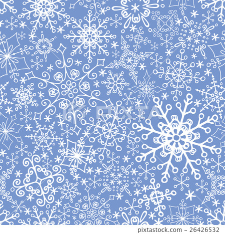 Snowflakes seamless pattern,Winter lace,Christmas Snowflakes seamless pattern,Winter lace,Christmas 26426532