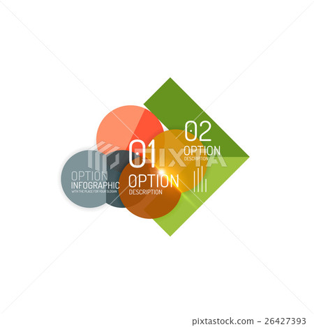 Vector business infographics, option select-插圖素材 [26427393] - PIXTA圖庫