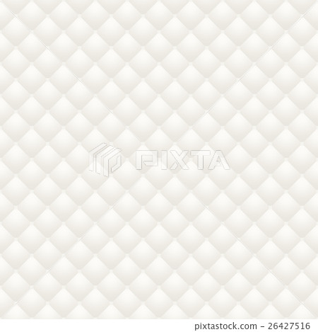White leather upholstery raster seamless pattern 26427516