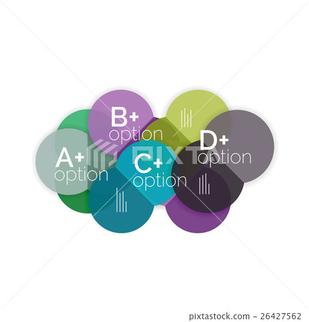 Business circle infographic banner template Business circle infographic banner template 26427562