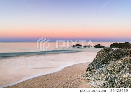 Sunrise, sea, landscape, Okinawa. Sunrise, sea, landscape, Okinawa. 26428489