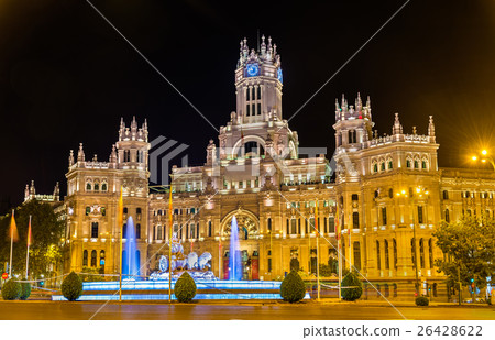 The Cybele Palace in Madrid, Spain The Cybele Palace in Madrid, Spain 26428622