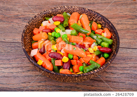 Mexican Mix of Vegetables. Tomatoes, Beans, Celery Mexican Mix of Vegetables. Tomatoes, Beans, Celery 26428709