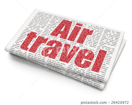 Tourism concept: Air Travel on Newspaper Tourism concept: Air Travel on Newspaper 26428972