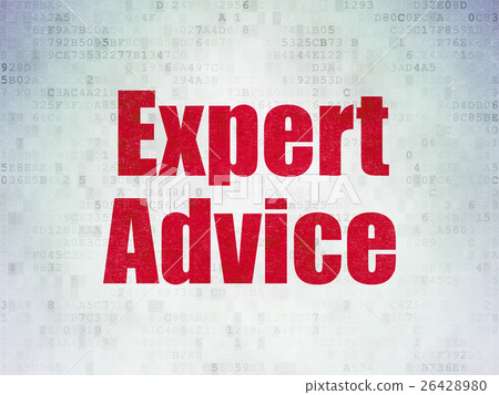 Law concept: Expert Advice on Digital Data Paper Law concept: Expert Advice on Digital Data Paper 26428980