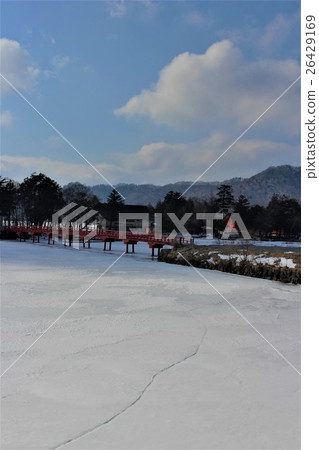 Akagi Shrine in early spring 26429169