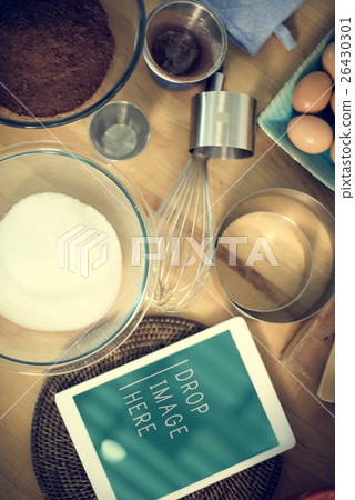 Bakery Baking Cook Eggs Pastry Ingredients Concept Bakery Baking Cook Eggs Pastry Ingredients Concept 26430301