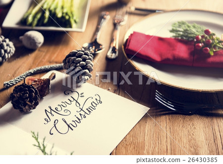 Merry Christmas Card Present Concept Merry Christmas Card Present Concept 26430385
