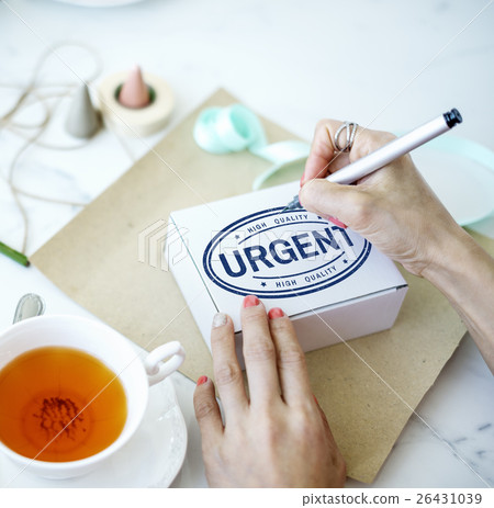 Urgent Important Priority Stamp Word Concept 26431039