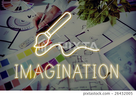 Art Brush Painting Creativity Imagination Skills Concept 26432005