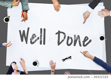 Well Done Congratulations Excellent Concept Well Done Congratulations Excellent Concept 26432183