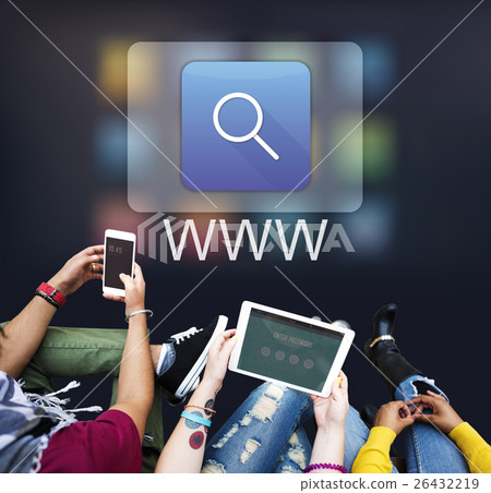 Finder Symbol Media Webpage Website Concept Finder Symbol Media Webpage Website Concept 26432219