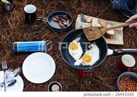 Hiking Camping Food OutdoorsConcept 26433350