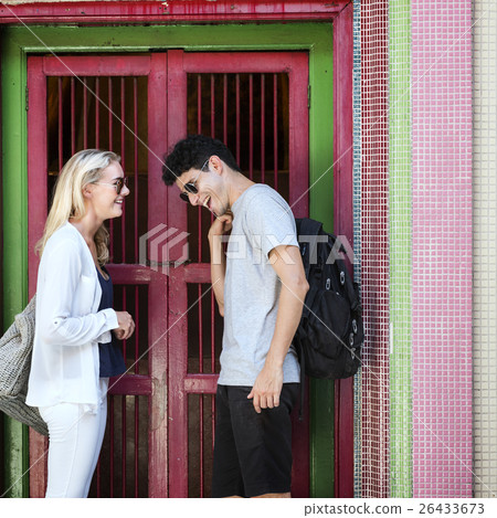 Break Couple Destination Explore Peace Summer Concept 26433673