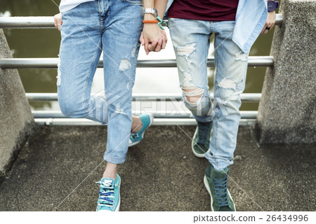 LGBT Lesbian Couple Moments Happiness Concept LGBT Lesbian Couple Moments Happiness Concept 26434996