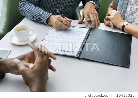Business Contract Documents Sign Signature Concept Business Contract Documents Sign Signature Concept 26435023