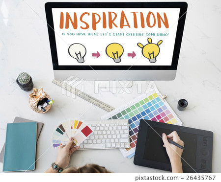 Inspiration Be Creative Design Invention Concept 26435767