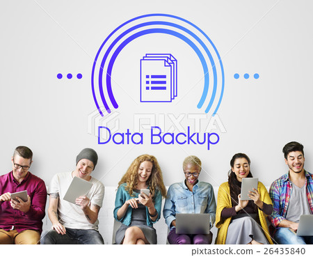 Data Information Documents Icon Concept 26435840
