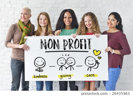 Charity Donations Fundraising Nonprofit Volunteer Concept 26435963