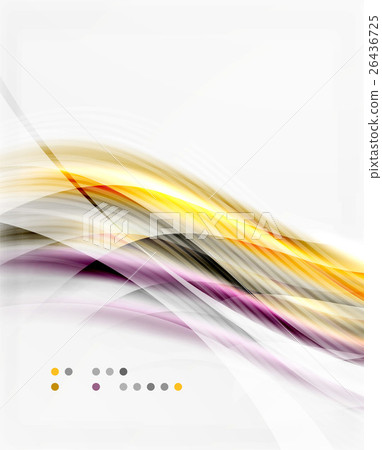 Vector shiny wave abstract background - Stock Illustration [26436725 ...