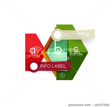 Business geometric infographic banner templates Business geometric infographic banner templates 26437040