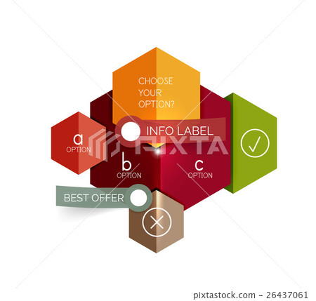 Business geometric infographic banner templates Business geometric infographic banner templates 26437061