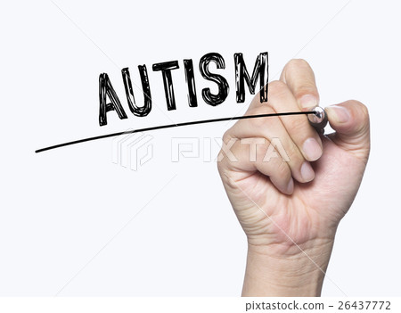 autism written by hand 26437772