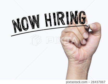 now hiring written by hand now hiring written by hand 26437867