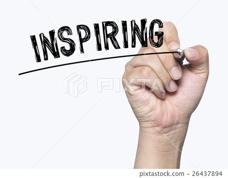 inspiring written by hand 26437894