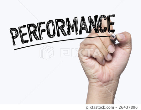 performance written by hand 26437896