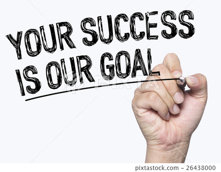 our goal written by hand 26438000