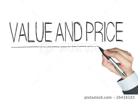 value and price written by hand value and price written by hand 26438183