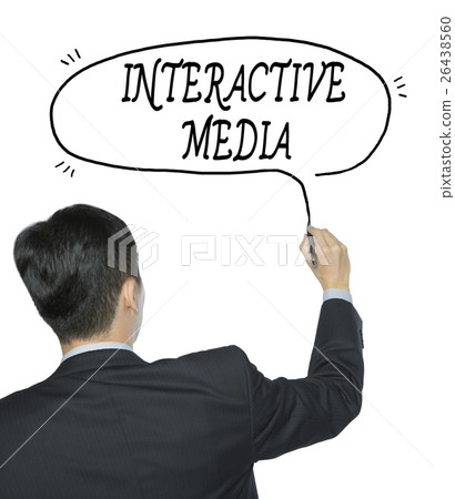 interactive media written by man interactive media written by man 26438560