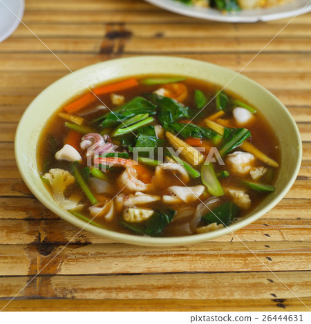 Tom Yum soup Thai traditional spicy prawn soup Tom Yum soup Thai traditional spicy prawn soup 26444631