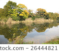 秋日的水邊·藍天混合 26444821