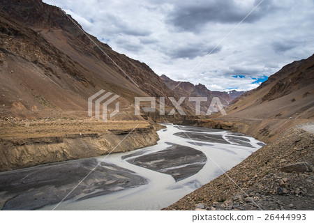 Himalayan mountain landscape view in India. 26444993