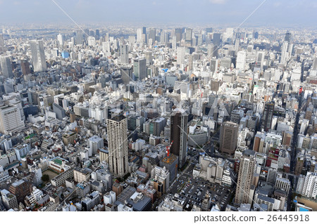 Aerial view of Osaka city Aerial view of Osaka city 26445918